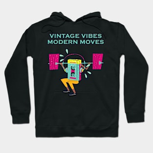 Vintage vibes, modern moves Hoodie